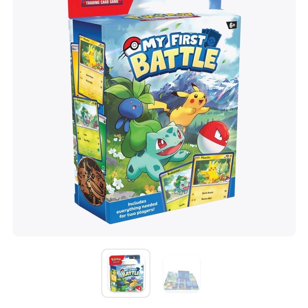 My First Battle [Pikachu & Bulbasaur] - My First Battle (2 BOXES) - Picture 4 of 8